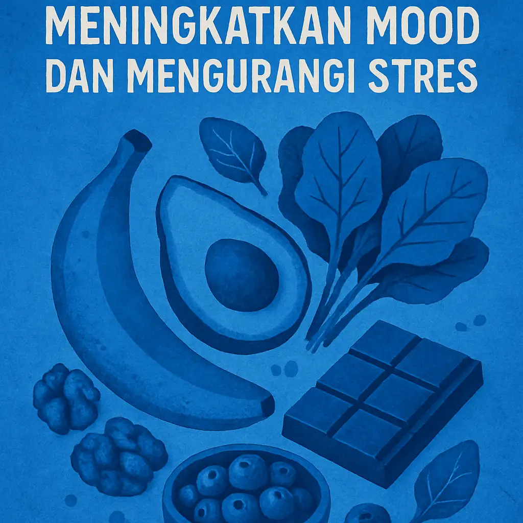 Makanan Alami untuk Meningkatkan Mood dan Mengurangi Stres